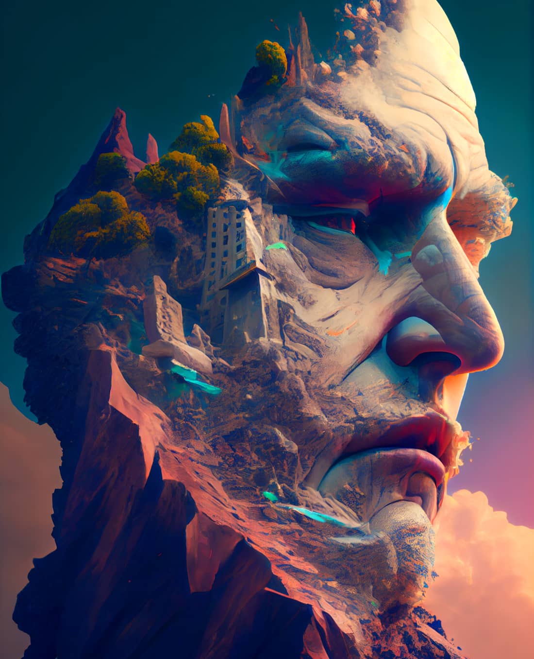 Infinite Visual Styles In Seconds Right Image - GenerativeAI X Webflow Template