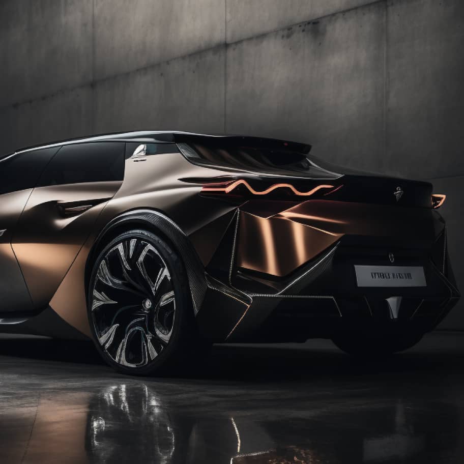 Professional Photo Of A Modern Car Image 01 - GenerativeAI X Webflow Template