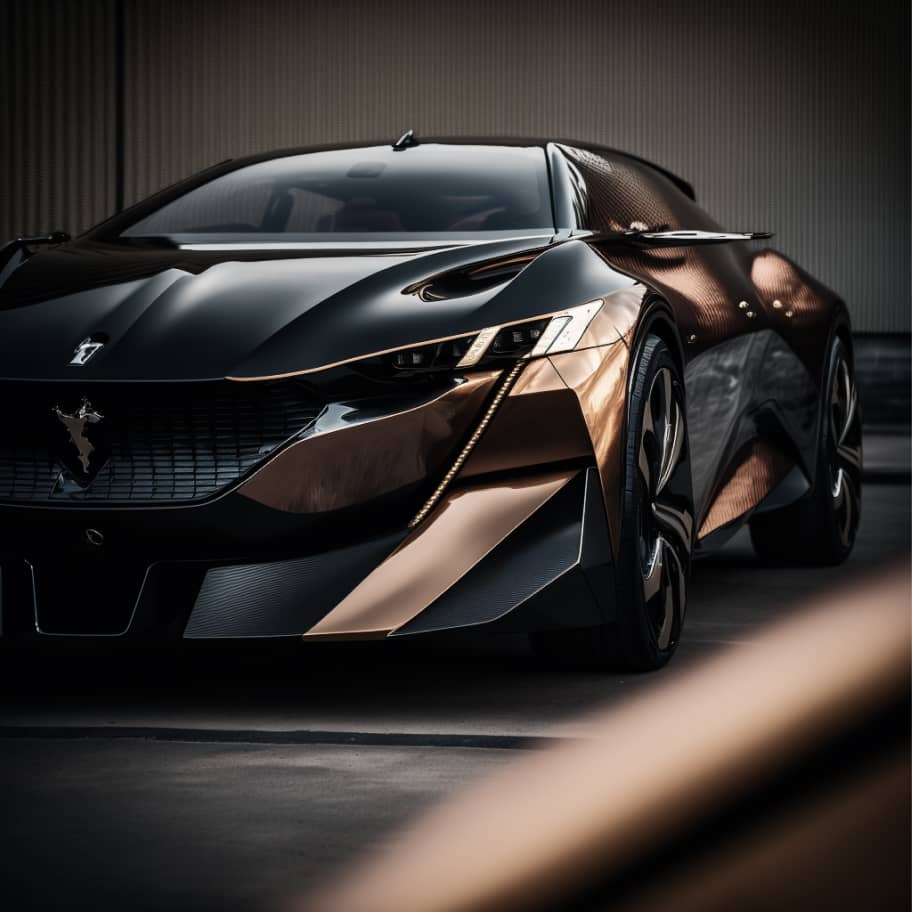 Professional Photo Of A Modern Car Image 03 - GenerativeAI X Webflow Template
